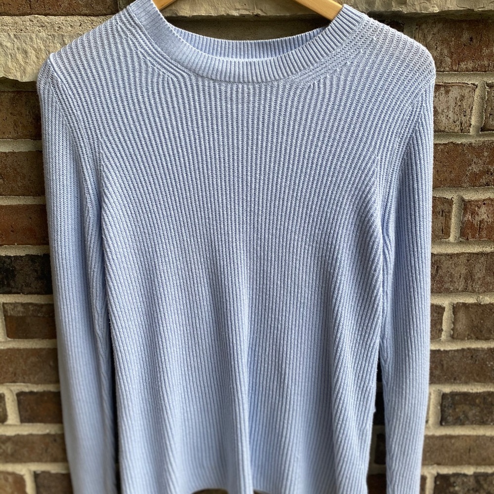Banana republic powder blue sweater Size S